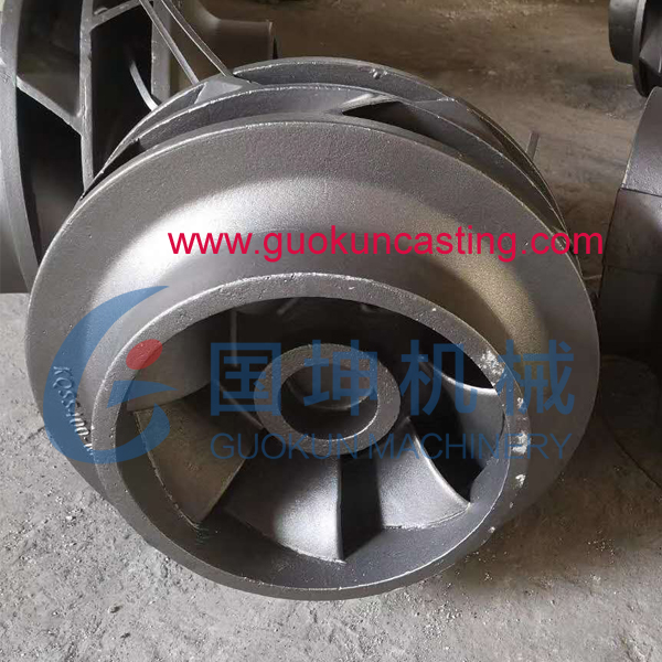 China steel casting pump components