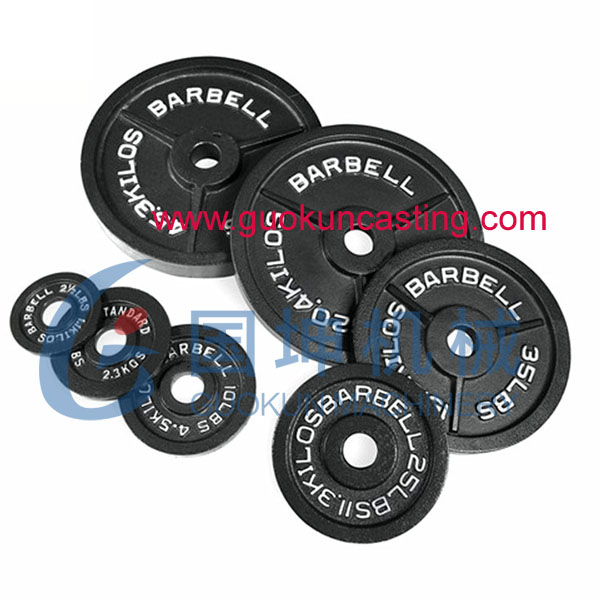 Bodybuilding iron barbell weight