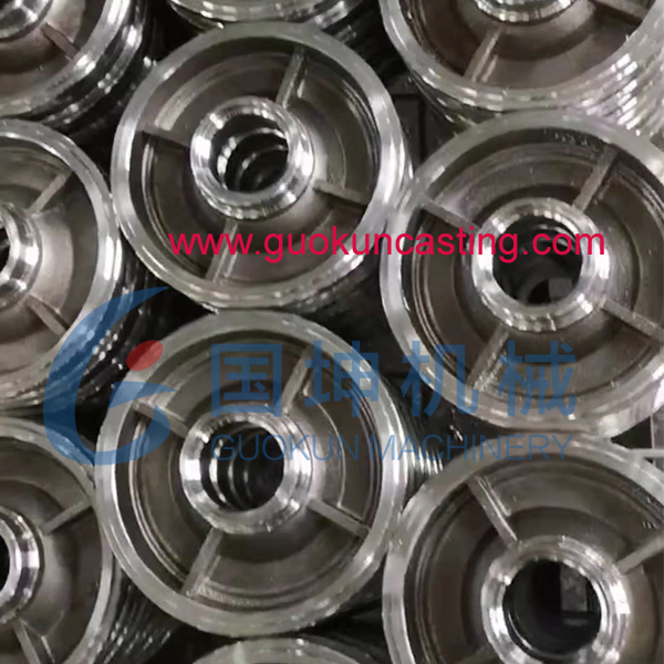China steel casting wheels