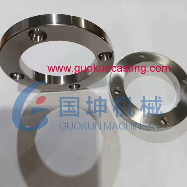 Steel round flange